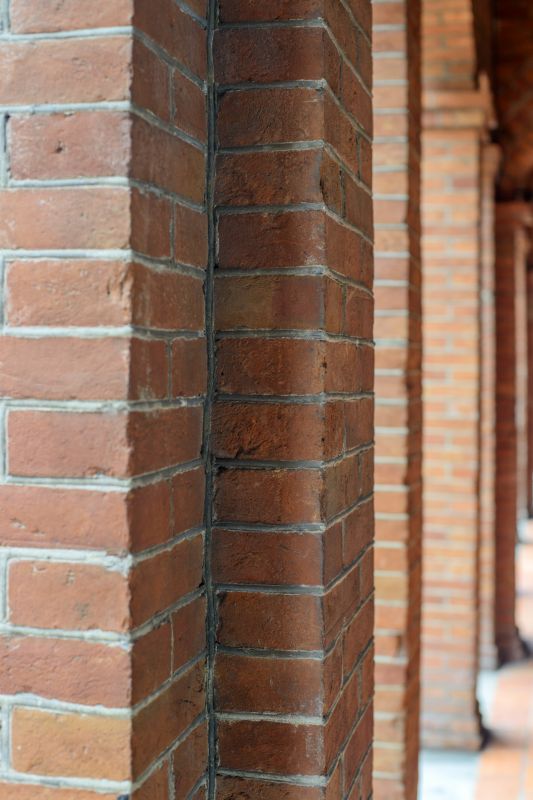 Completed Brick Columns