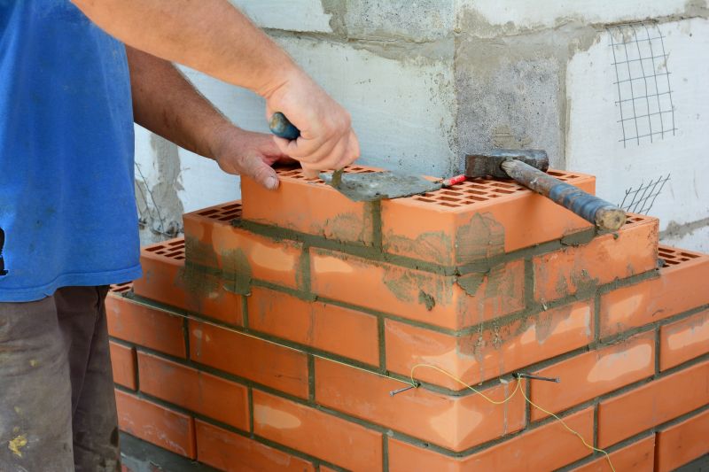 Brickwork Installation For Walls, Walkways, And Outdoor Features